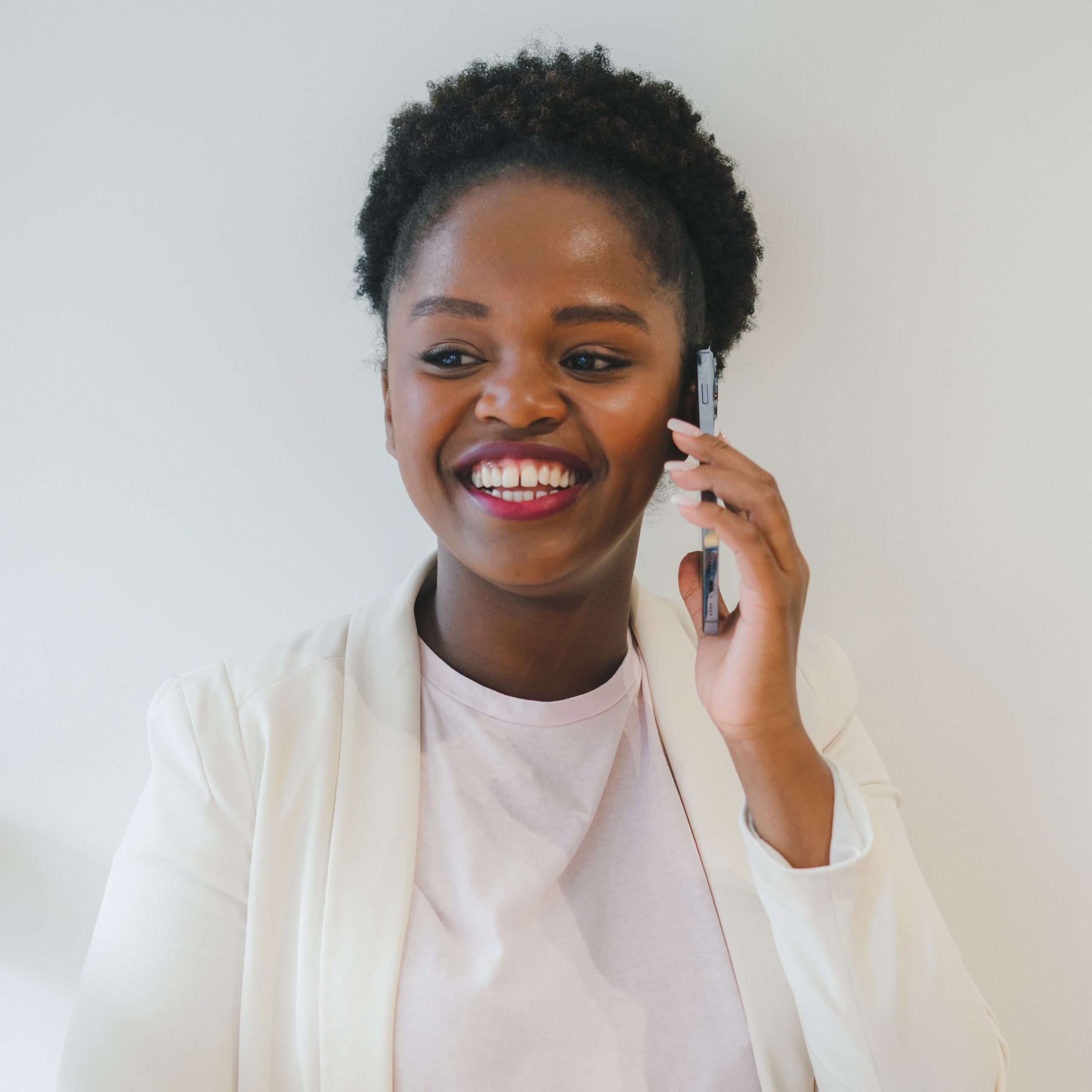 A woman calling Care Net Women’s Resource Center of North County to get Abortion Information in Lancaster, California